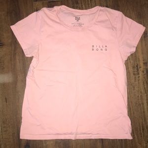 pink billabong t shirt